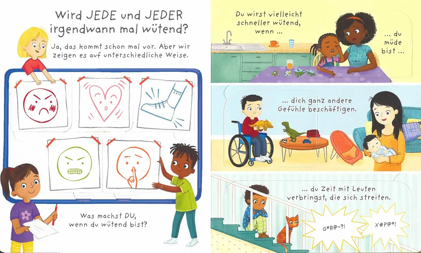 Aufklappen und Gefühle verstehen: Warum bin ich manchmal wütend?