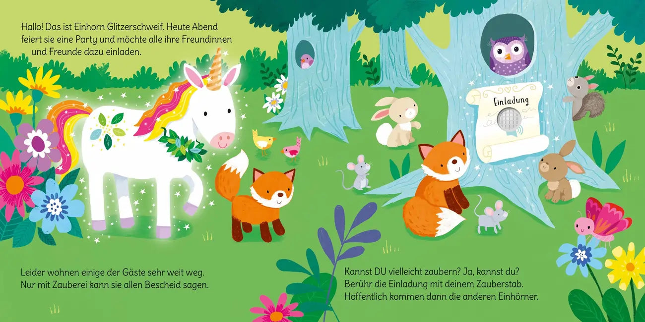 Mein Zauberstab-Klangbuch: Magische Einhornparty