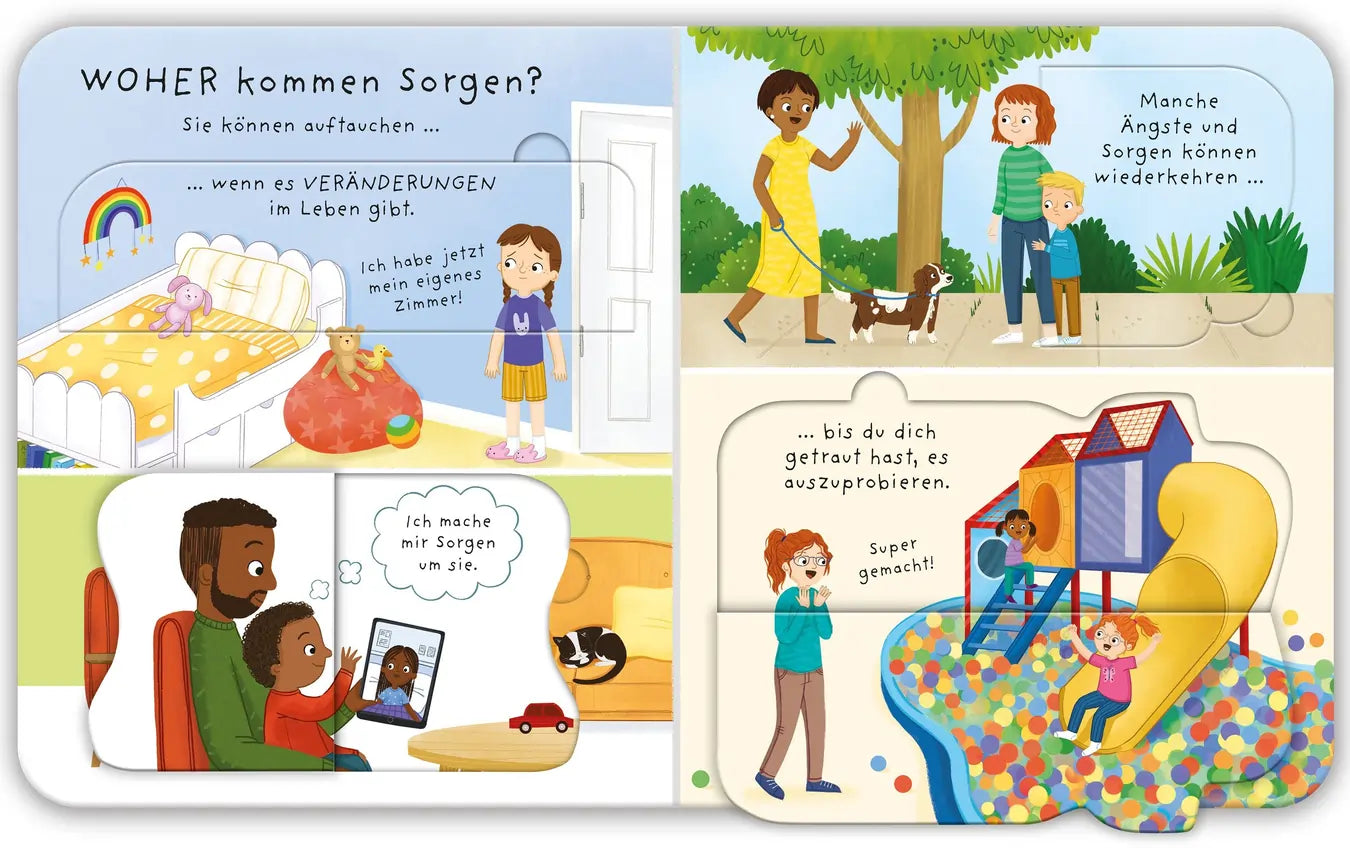 Aufklappen und Gefühle verstehen: Was bedrückt dich?