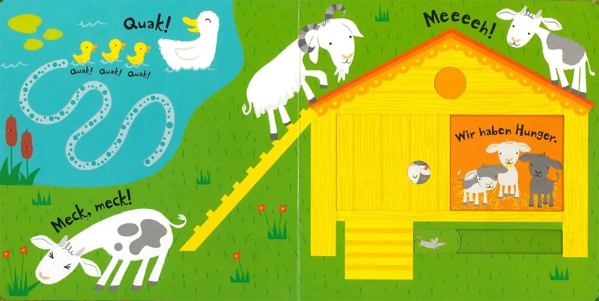 Babys erstes Schiebebuch: Bauernhof