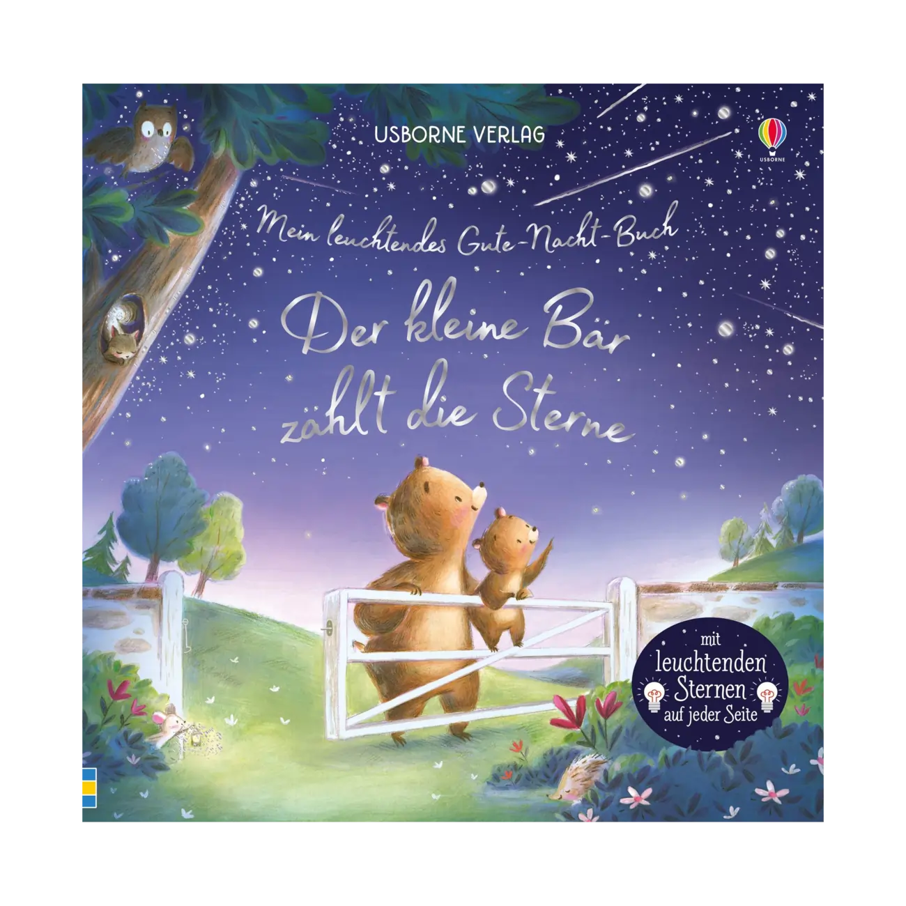 Mein leuchtendes Gute-Nacht-Buch: Der kleine Bär zählt die Sterne –  SprachStern
