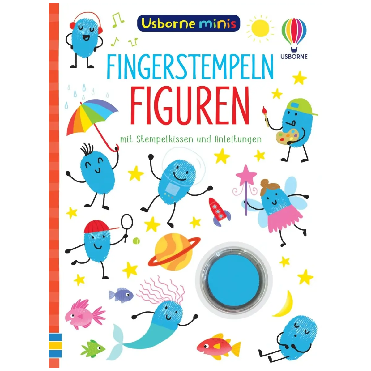 Usborne Minis: Fingerstempeln Figuren