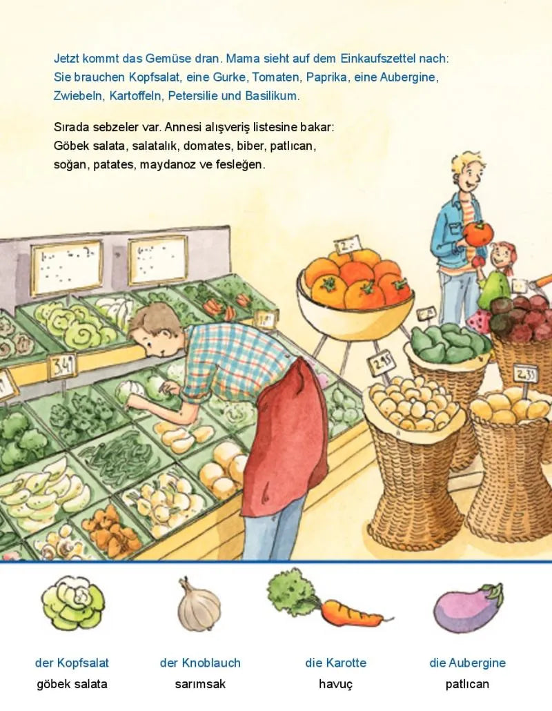 Süpermarkette/Süpermarktte'de