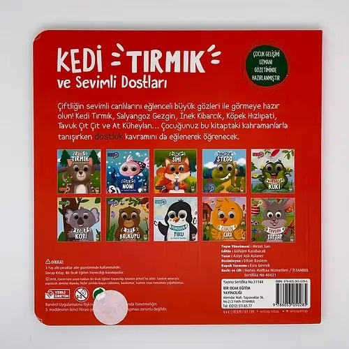 Kedi Tırmık ve Sevimli Dostları - Bu Kocaman Gözler Kimin? (Tomcat Scratch and his cute friends - Who do these big eyes belong to?)