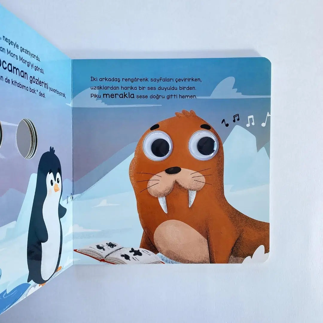 Bu Kocaman Gözler Kimin? - Penguen Piku ve Sevimli Dostları (Pinguin Piku und seine süßen Freunde - Wem gehören diese großen Augen?)