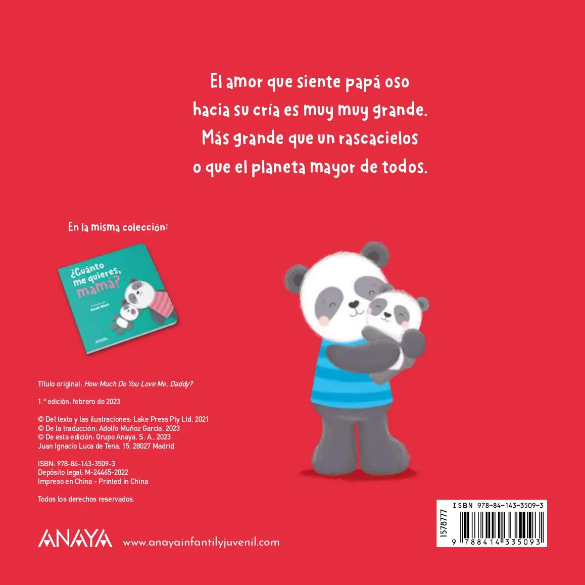 "Ne istiyorsun baba?" (Beni ne kadar seviyorsun baba?)