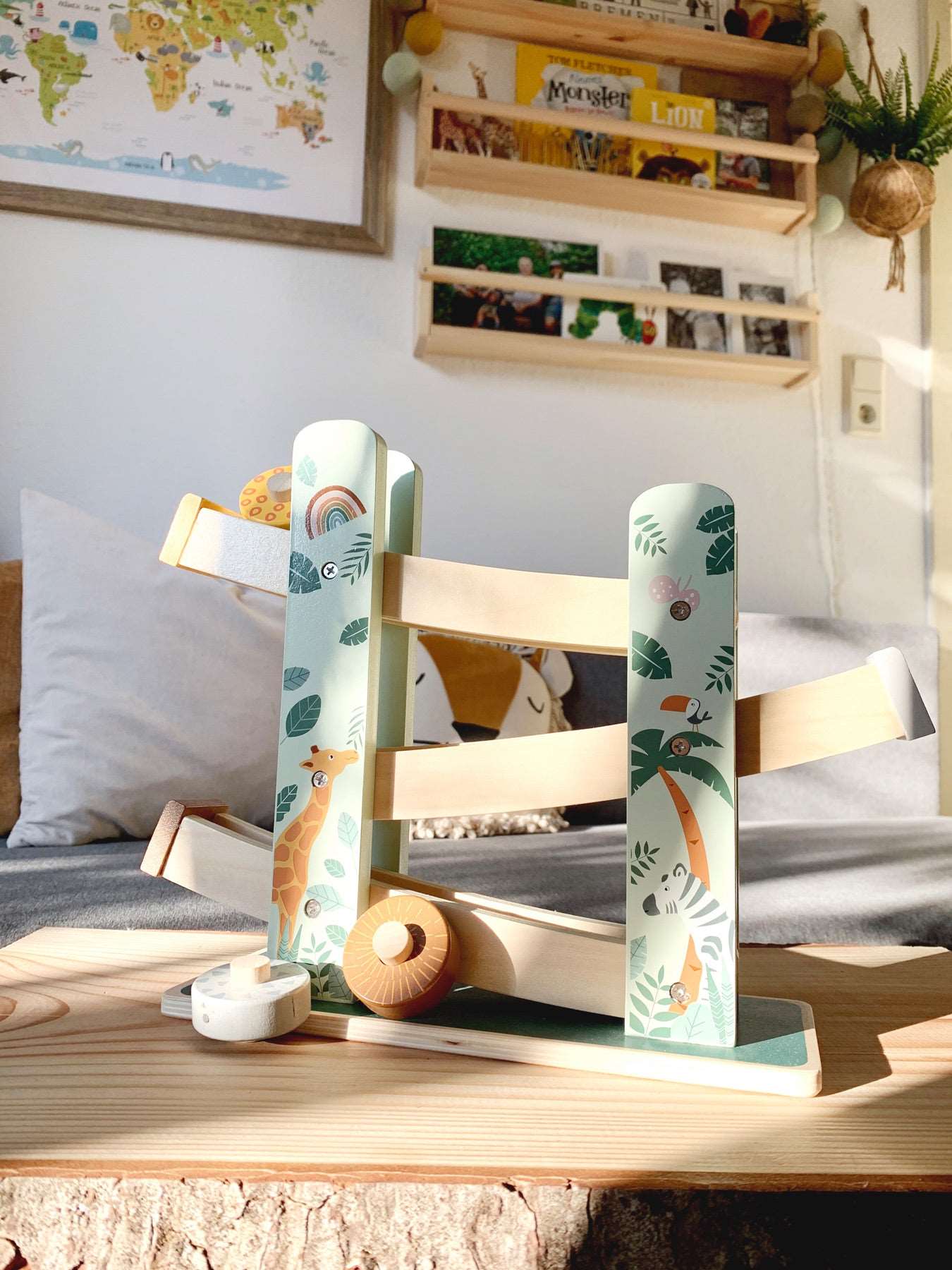 Kugelbahn Safari-Spielzeug-SprachStern