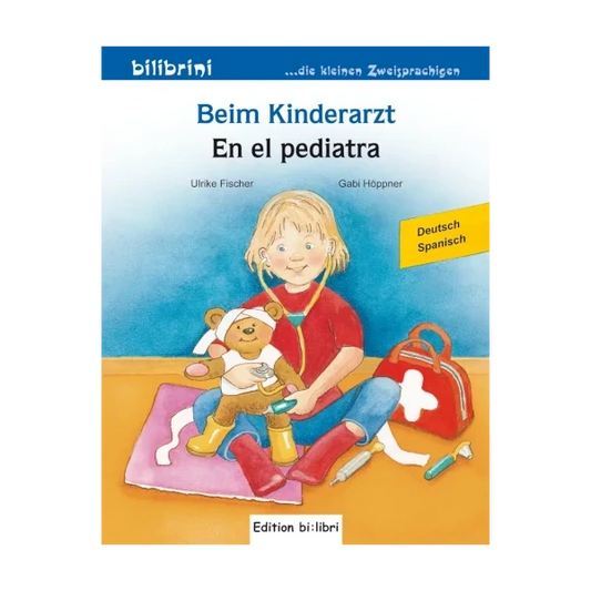 Beim Kinderarzt / En el pediatra-Spanisch-Deutsche Kinderbücher-SprachStern