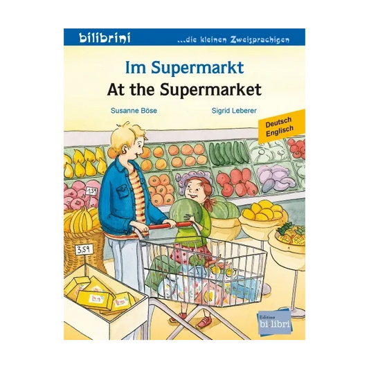 Im Supermarkt / At the supermarket-Englisch-Deutsche Kinderbücher-SprachStern