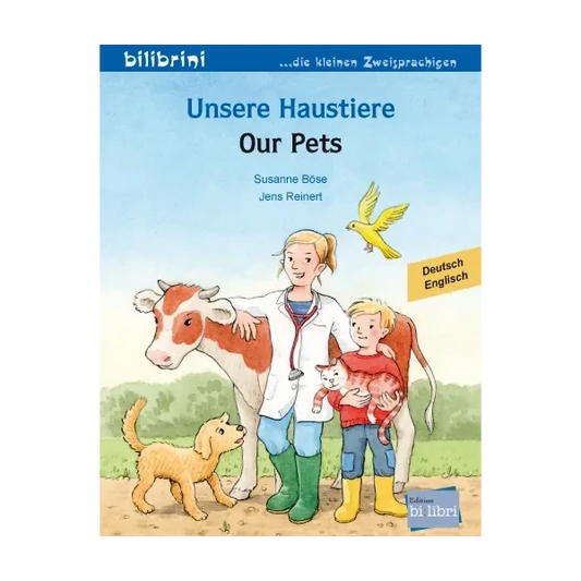 Unsere Haustiere / Our pets-Englisch-Deutsche Kinderbücher-SprachStern