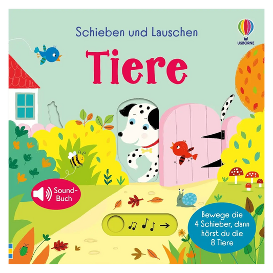 Schieben und Lauschen: Tiere