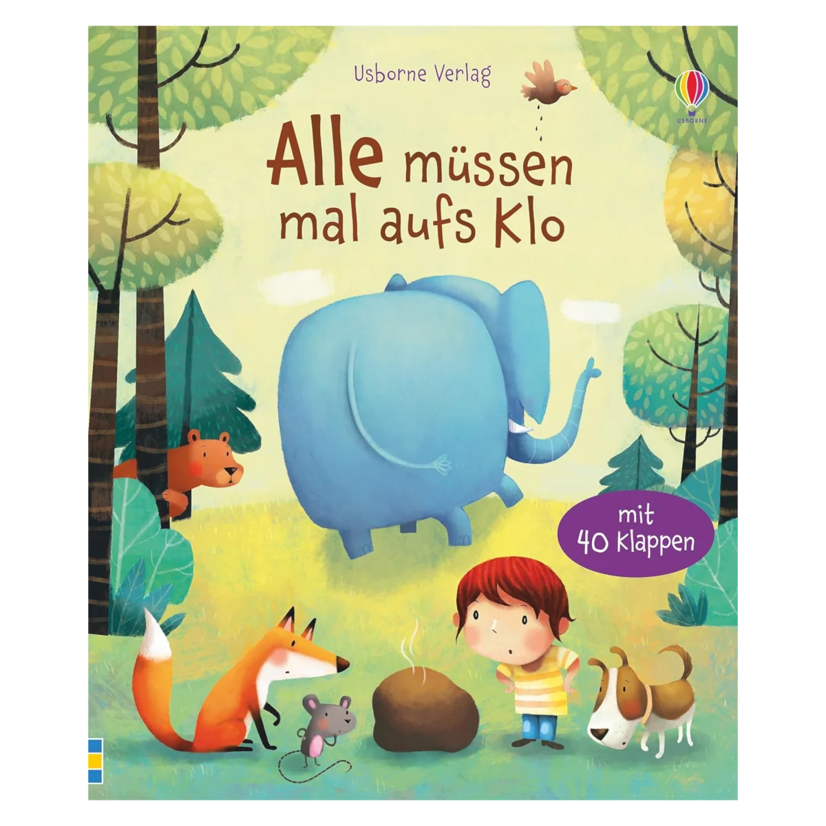 Alle müssen mal aufs Klo