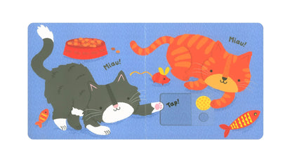 Babys erstes Schiebebuch: Haustiere