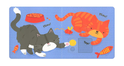 Babys erstes Schiebebuch: Haustiere