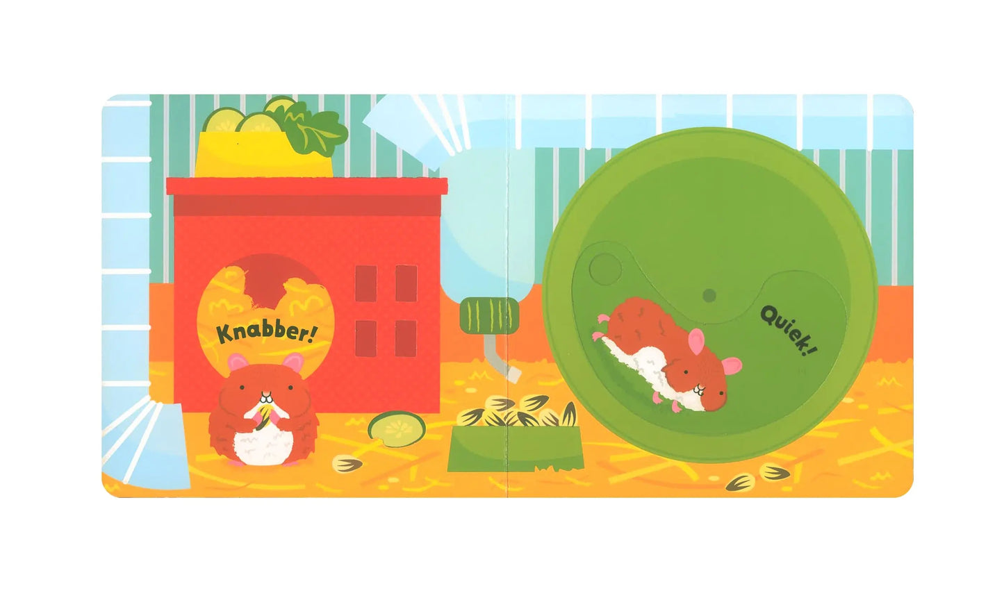 Babys erstes Schiebebuch: Haustiere