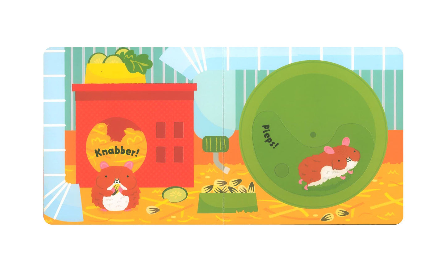 Babys erstes Schiebebuch: Haustiere