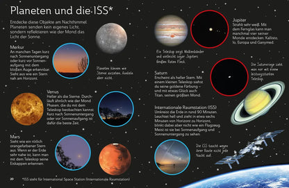 Usborne Minis Naturführer: Den Nachthimmel entdecken