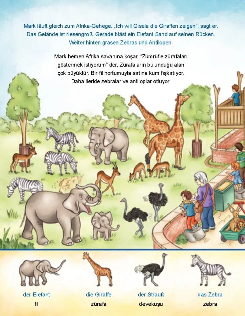 Im Zoo / Hayvanat Bahçesinde