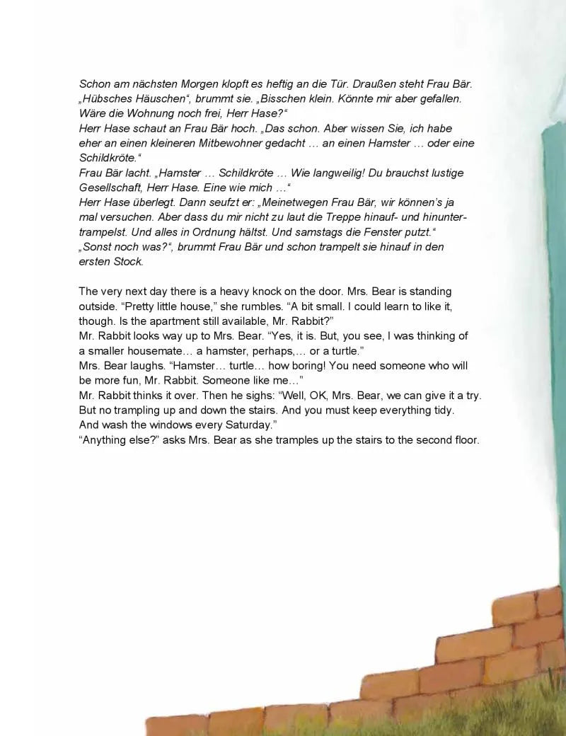 Herr Hase und Frau Bär / Mr. Rabbit and Mrs. Bear