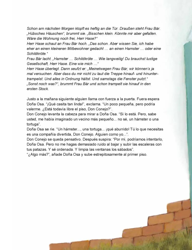 Herr Hase und Frau Bär / Don Conejo y Doña Osa