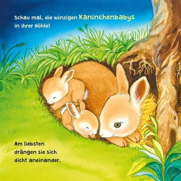 Baby Pixi (unkaputtbar) 96: Mein Lieblingsbuch vom Einschlafen mit den Tieren-Deutsche Kinderbücher-SprachStern