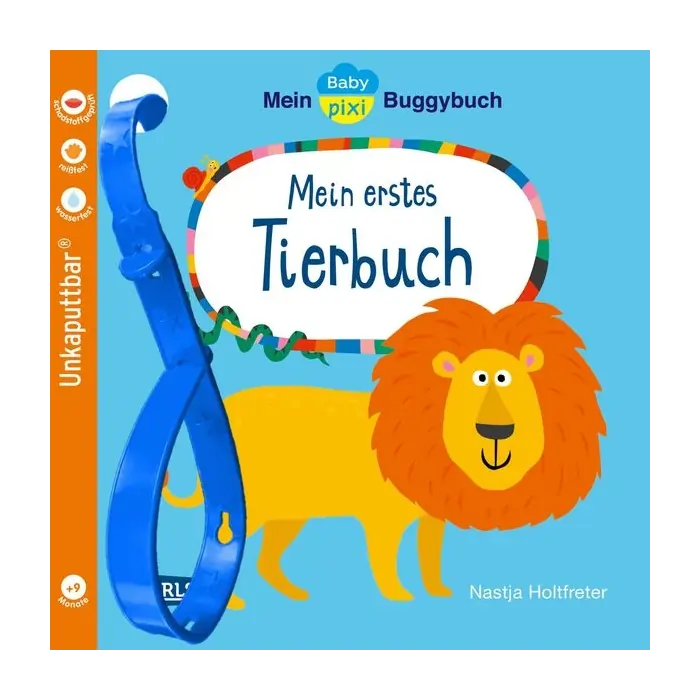 Baby Pixi (unkaputtbar) 120: Mein Baby-Pixi-Buggybuch: Mein erstes Tierbuch-Deutsche Kinderbücher-SprachStern