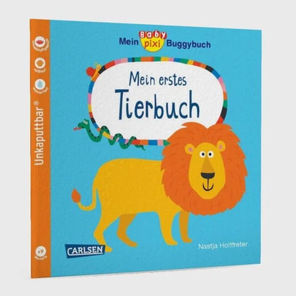 Baby Pixi (unkaputtbar) 120: Mein Baby-Pixi-Buggybuch: Mein erstes Tierbuch-Deutsche Kinderbücher-SprachStern