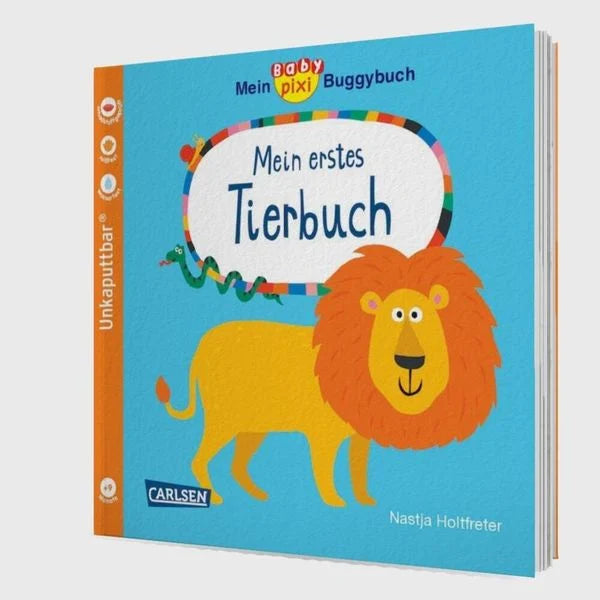 Baby Pixi (unkaputtbar) 120: Mein Baby-Pixi-Buggybuch: Mein erstes Tierbuch-Deutsche Kinderbücher-SprachStern