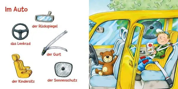 Buggy-Bücher: Mein Buggy-Bildwörterbuch: Unterwegs-Deutsche Kinderbücher-SprachStern