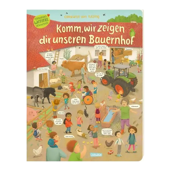 Komm. wir zeigen dir unseren Bauernhof-Deutsche Kinderbücher-SprachStern