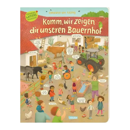 Komm. wir zeigen dir unseren Bauernhof-Deutsche Kinderbücher-SprachStern