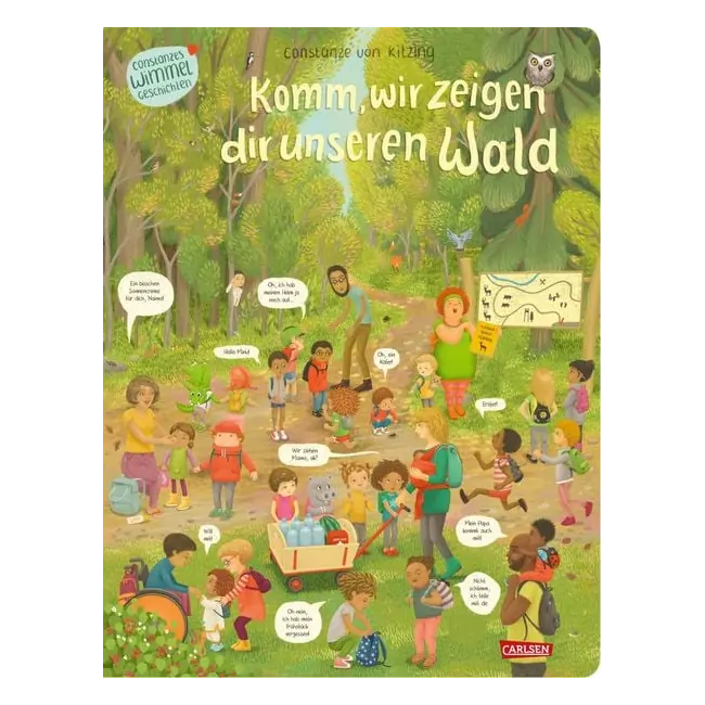 Komm. wir zeigen dir unseren Wald-Deutsche Kinderbücher-SprachStern