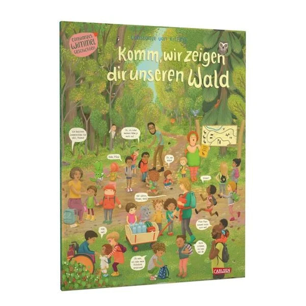 Komm. wir zeigen dir unseren Wald-Deutsche Kinderbücher-SprachStern