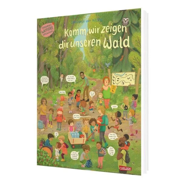 Komm. wir zeigen dir unseren Wald-Deutsche Kinderbücher-SprachStern