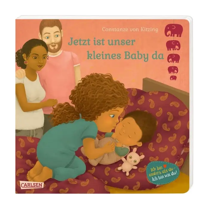 Jetzt ist unser kleines Baby da-Deutsche Kinderbücher-SprachStern