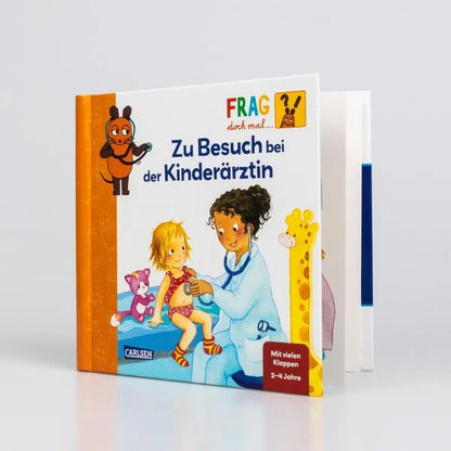 Frag doch mal ... die Maus: Zu Besuch bei der Kinderärztin-Deutsche Kinderbücher-SprachStern