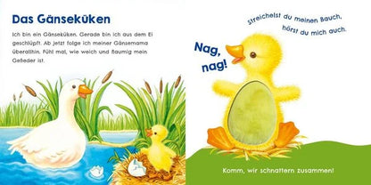 Hör mal. wie ich schnattern kann (Mein erstes Streichel-Soundbuch 1)-Deutsche Kinderbücher-SprachStern