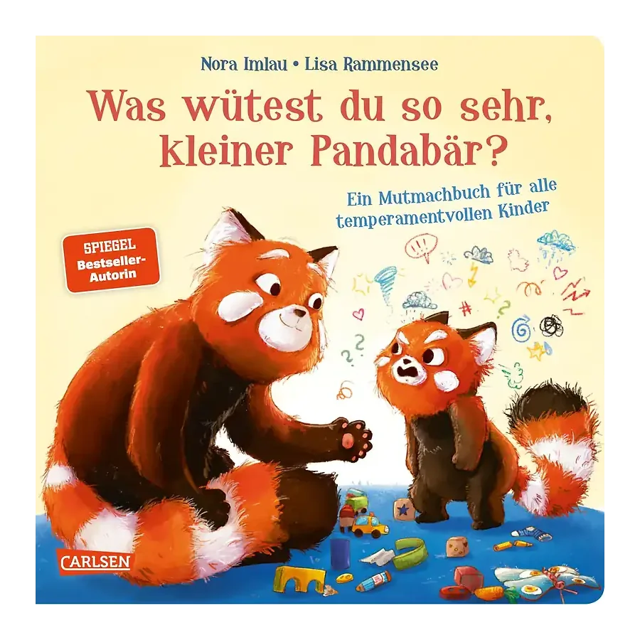 Was wütest du so sehr, kleiner Pandabär?