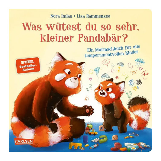 Was wütest du so sehr, kleiner Pandabär?
