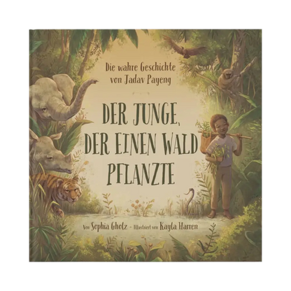 Der Junge der einen Wald pflanzte: Die wahre Geschichte von Jadav Payeng-Deutsche Kinderbücher-SprachStern