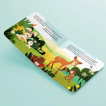 Merhaba Orman - Cırt Cırtlı Hikaye Kitap (Hallo Wald - Klettverschluss-Geschichtenbuch)