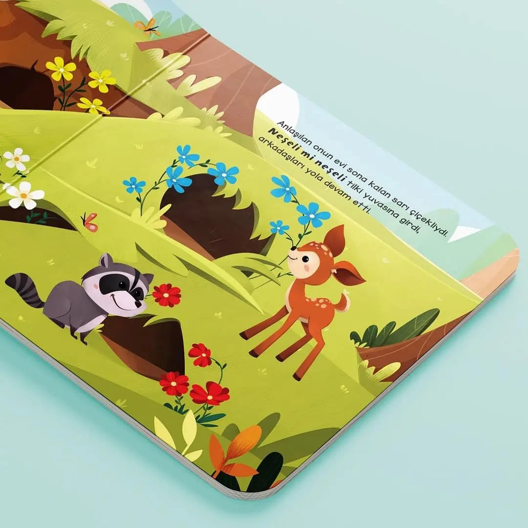 Merhaba Orman - Cırt Cırtlı Hikaye Kitap (Hallo Wald - Klettverschluss-Geschichtenbuch)