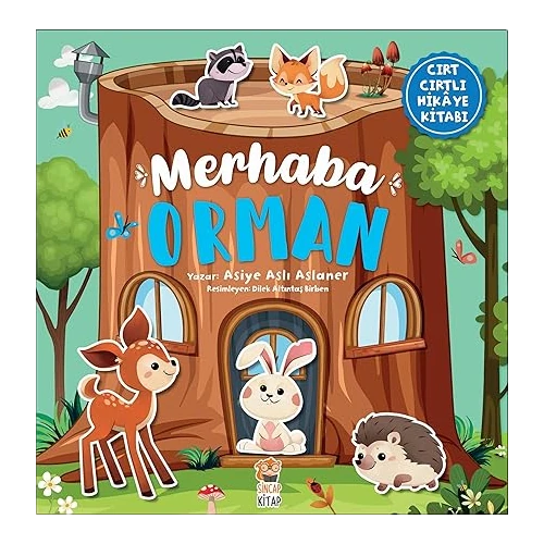 Merhaba Orman - Cırt Cırtlı Hikaye Kitap (Hallo Wald - Klettverschluss-Geschichtenbuch)