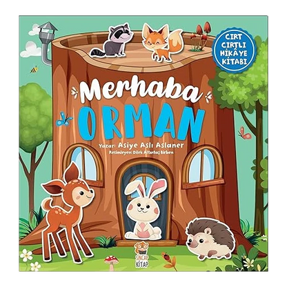 Merhaba Orman - Cırt Cırtlı Hikaye Kitap (Hallo Wald - Klettverschluss-Geschichtenbuch)