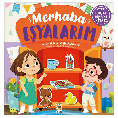 Merhaba Eşyalarım - Cırt Cırtlı Hikaye Kitabı (Hallo meine Sachen - Klettverschluss-Geschichtenbuch)