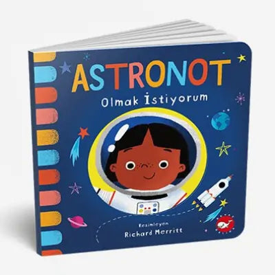 Astronot Olmak İstiyorum (Ich will Astronaut werden)-Türkische Kinderbücher-SprachStern