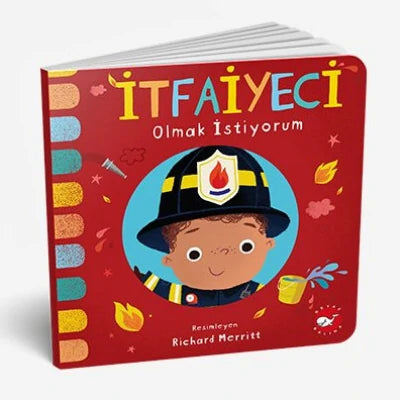 İtfaiyeci Olmak İstiyorum (Ich will Feuerwehrmann werden)-Türkische Kinderbücher-SprachStern