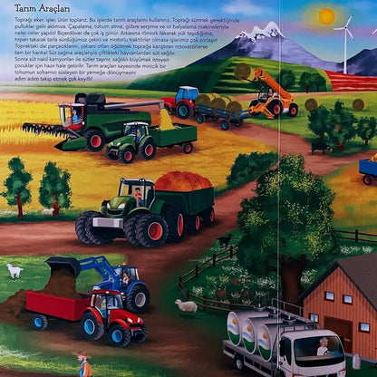 Ne Sorsan Bilir Minik - İlk Büyük Araçlar Kitabım (Mein erstes großes Buch der Fahrzeuge)