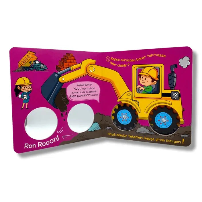 Tekerlekler İş Başında - İşkolik İnşaat Araçlarım (Räder im Einsatz - Meine fleißigen Baufahrzeuge)