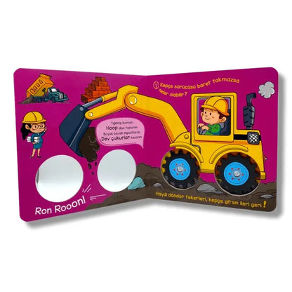 Tekerlekler İş Başında - İşkolik İnşaat Araçlarım (Räder im Einsatz - Meine fleißigen Baufahrzeuge)